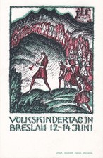 Gruß aus Breslau - Volkskindertag 1914 in Breslau