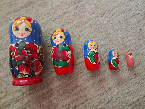 Original russische matroschka - original,