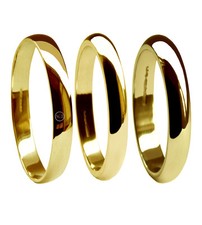 2Mm 18Kt Gelbgold D-Form