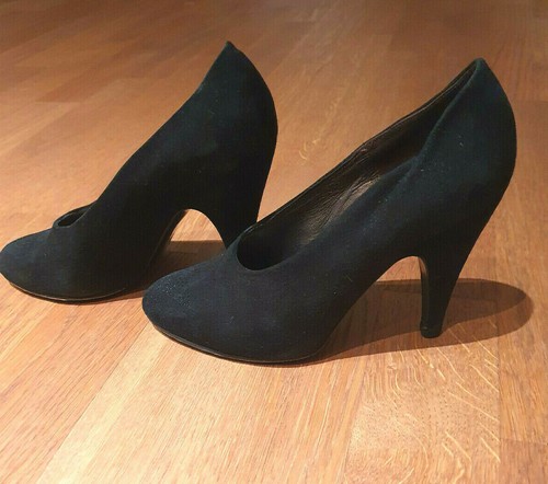 Damen wildleder schwarz pumps - damen,