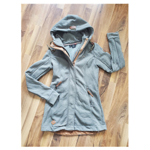 Ragwear damen jacke grün mit - grün,
