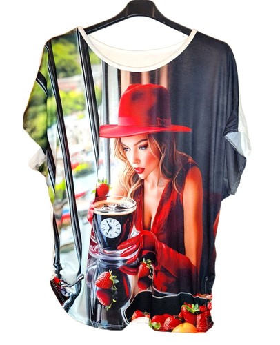 Shirt print 46 48 - print, 48/50