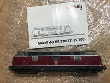 Märklin H0 V200 BR 220 / 221 ( V 200 ) Digital mit Sound Und Beschreibung TOP