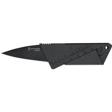 Elite Force Mission Knife 144mm Faltmesser Kartenformat Schwarz Leicht 15g