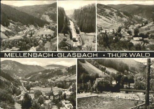 Mellenbach glasbach 1960 - , x