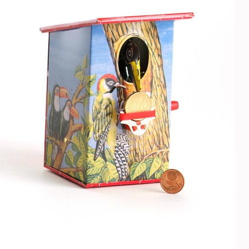 Vogel spardose specht - vogel,