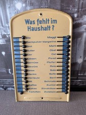 Alte Merktafel Blechschild