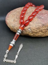 Tesbih Gebetskette Maskot Sıkma Kehribar Nakkaş İmame