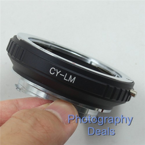 Lens adapter for - for, contax