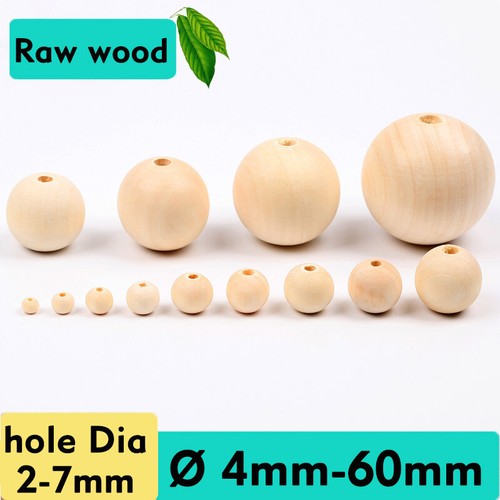 Holzkugeln 4mm 60mm - 4mm-60mm, kugeln