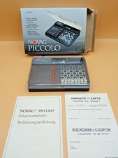 Novag Piccolo - Retro Schachcomputer - mit Originalkarton & Anleitung Vintage