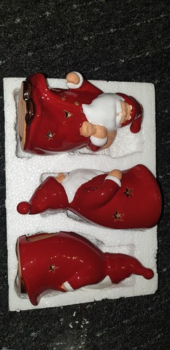 3er set weihnachtsmann - set,
