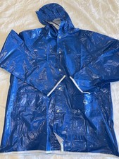 Retro Plastik Regenjacke PVC