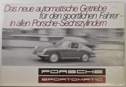 Porsche 911 sportomatic - porsche,