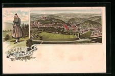 Lithographie Marburg