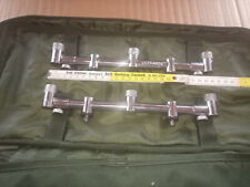 Ultimate Stainless Steel 3Rod Adjustable Goalpost Kit mit Tasche Karpfen Boilie