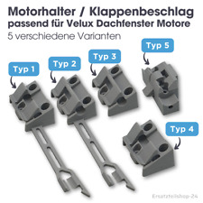 passend für Velux Motor WMG WCM, Auswahl Motorhalter Klappenbeschlag Dachfenster