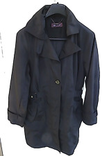 Grandiosa Charles Vögele, Damenmantel, knielang, schwarz, Gr. 44