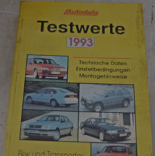 Autodata Werkstattbuch Diesel Testwerte 1993 PKW Transporter Nutzfahrzeuge 84-93