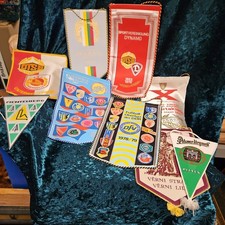 Konvolut Wimpel DDR Oberliga und Vereine, Raritäten