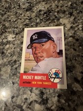 1953 Topps #82 Mickey Mantle