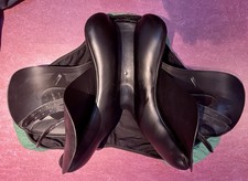 Reitsattel von Sommer, Vielseitigkeit, Remos Montana, 17,5 - Farbe schwarz