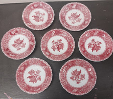7er Set Copeland Spode Rosa