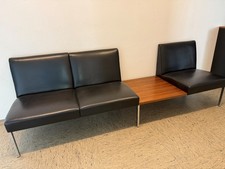 Original 60-ziger Jahre Leder-Lounge