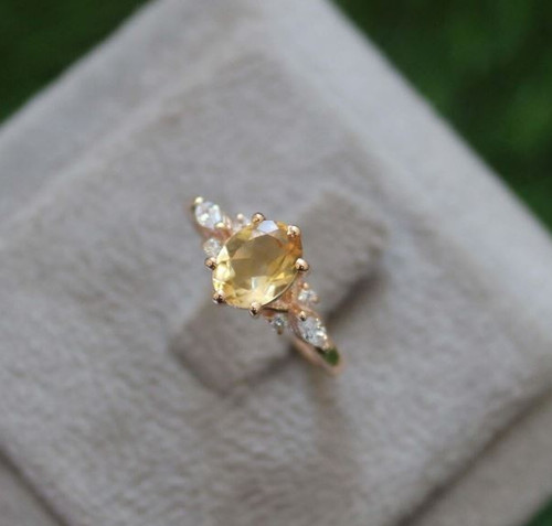 Citrin ring statement 925 - citrin,