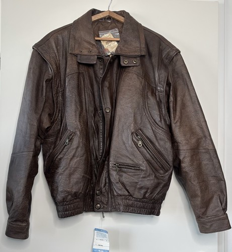 Vintage lederjacke - vintage,