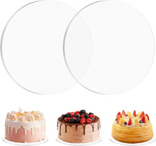 2 Stück Tortenunterlage Rund