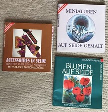 3 Hefte Seidenmalerei