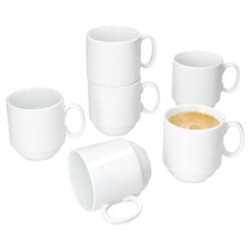 6er Set Tommy Kaffeebecher