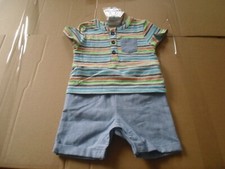  Baby  Overall Strampler kurz