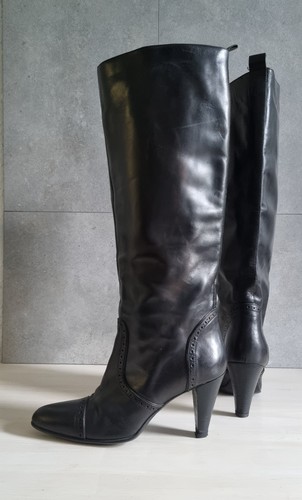 Hugo boss glamour lederstiefel - boss, glamour-lederstiefel