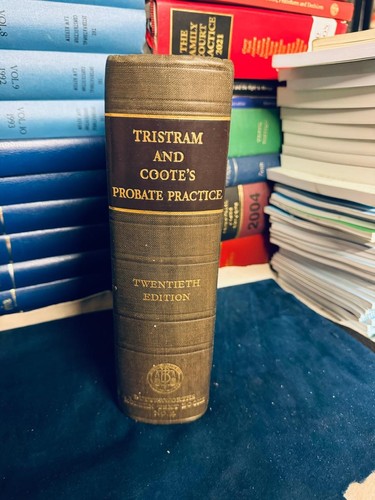 Tristram and coote probate - tristram,