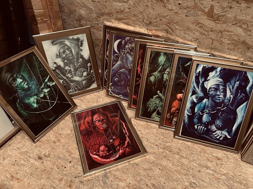 Gerahmte bilder wie neu - bilder,