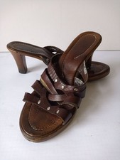 Echtleder pantoletten mules - echtleder,