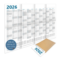 PuK Wandkalender Jahresplaner