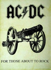 AC/DC KUNSTDRUCK ART PRINT FOR