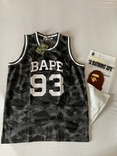 A Bathing Ape Basketball Camo Jersey XXL Trikot Tank Top Bape NEU! SOLD OUT! RAR