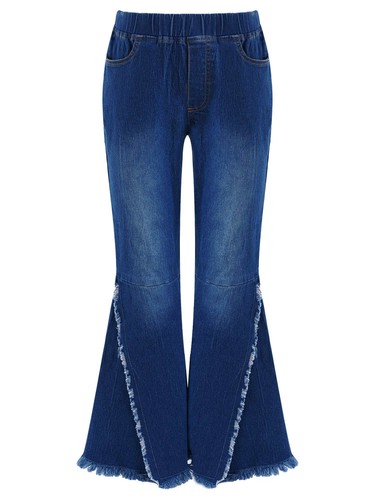 Mädchen jeanshosen schlaghose - mädchen,