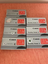 7x Canon Focusing Screen E für m.E Usw Einstellscheibe Canon EOS 600 M.E