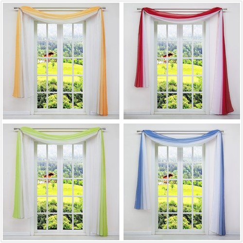 Querbehang transparent - querbehang,