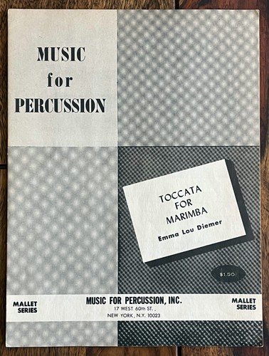 Toccata for marimba - toccata,