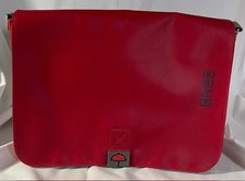 BREE x Uniroyal Messenger Bag Rot Unisex LKW-Plane + BREE Sattelschutz