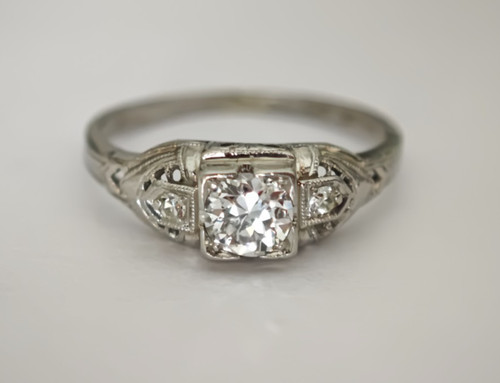 Art deco ring - ring, 900