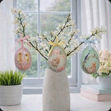 Deko Ostereier Hängende Eier