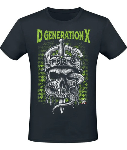 Wwe shirt herren schwarz - dx,