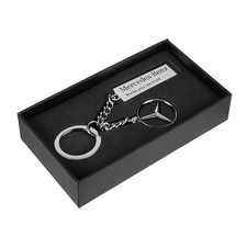 Original Mercedes-Benz Trucks SchlüsselAnhänger  Keyring - Schwarz & Silber